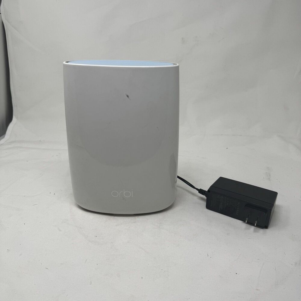 Orbi RBR50v2 Home WiFi Tri-band Router Netgear W/cord Ships Fast!